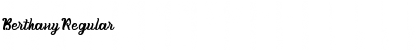 Download Berthany Font Download Berthany Font