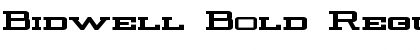 Download Bidwell Bold Font Download Bidwell Bold Font