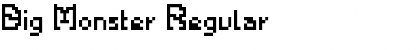 Download Big Monster Font Download Big Monster Font