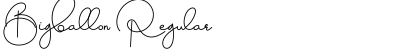 Download Bigballon Font Download Bigballon Font