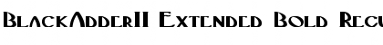 Download BlackAdderII Extended Bold Font Download BlackAdderII Extended Bold Font
