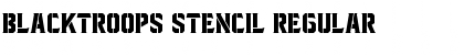 Download Blacktroops Stencil Font Download Blacktroops Stencil Font