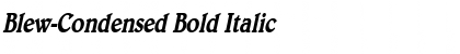 Download Blew-Condensed Font Download Blew-Condensed Font
