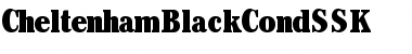 Download CheltenhamBlackCondSSK Font Download CheltenhamBlackCondSSK Font