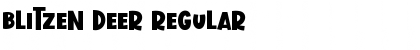 Download Blitzen Deer Font Download Blitzen Deer Font
