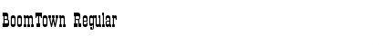 Download BoomTown Font Download BoomTown Font