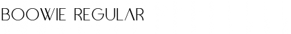 Download BOOWIE Font Download BOOWIE Font
