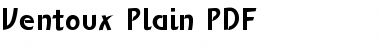 Download Ventoux Plain Font Download Ventoux Plain Font