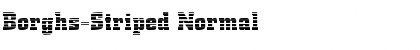 Download Borghs-Striped Font Download Borghs-Striped Font