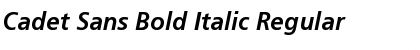 Download Cadet Sans Bold Italic Font Download Cadet Sans Bold Italic Font