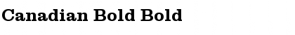 Download Canadian Bold Font Download Canadian Bold Font