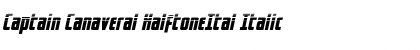 Download Captain Canaveral HalftoneItal Font Download Captain Canaveral HalftoneItal Font