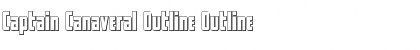 Download Captain Canaveral Outline Font Download Captain Canaveral Outline Font