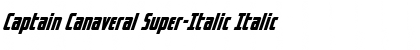 Download Captain Canaveral Super-Italic Font Download Captain Canaveral Super-Italic Font