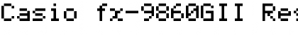 Download Casio fx-9860GII Font Download Casio fx-9860GII Font