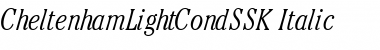 Download CheltenhamLightCondSSK Font Download CheltenhamLightCondSSK Font