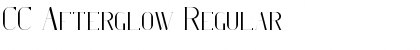 Download CC Afterglow Font Download CC Afterglow Font
