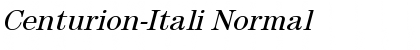 Download Centurion-Itali Font Download Centurion-Itali Font