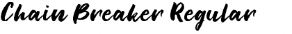 Download Chain Breaker Font Download Chain Breaker Font