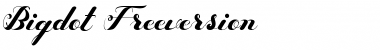 Download Bigdot Freeversion Font Download Bigdot Freeversion Font