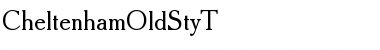 Download CheltenhamOldStyT Font Download CheltenhamOldStyT Font