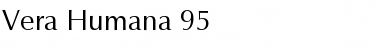 Download Vera Humana 95 Font Download Vera Humana 95 Font