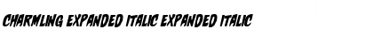 Download Charmling Expanded Italic Font Download Charmling Expanded Italic Font