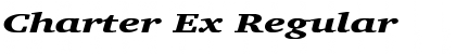 Download Charter Ex Font Download Charter Ex Font