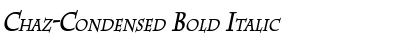 Download Chaz-Condensed Font Download Chaz-Condensed Font