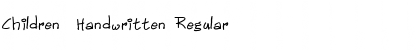 Download Children Handwritten Font Download Children Handwritten Font