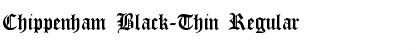Download Chippenham Black-Thin Font Download Chippenham Black-Thin Font