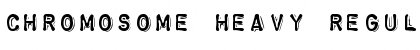 Download Chromosome Heavy Font Download Chromosome Heavy Font