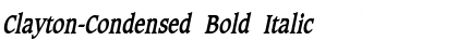 Download Clayton-Condensed Font Download Clayton-Condensed Font