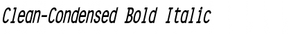 Download Clean-Condensed Font Download Clean-Condensed Font