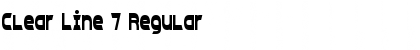 Download Clear Line 7 Font Download Clear Line 7 Font