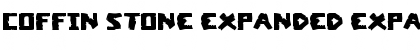 Download Coffin Stone Expanded Font Download Coffin Stone Expanded Font