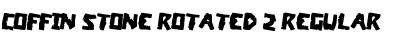 Download Coffin Stone Rotated 2 Font Download Coffin Stone Rotated 2 Font