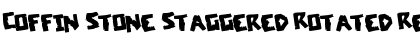 Download Coffin Stone Staggered Rotated Font Download Coffin Stone Staggered Rotated Font