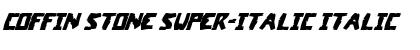 Download Coffin Stone Super-Italic Font Download Coffin Stone Super-Italic Font
