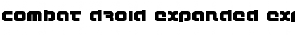 Download Combat Droid Expanded Font Download Combat Droid Expanded Font
