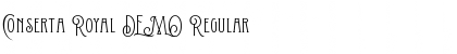 Download Conserta Royal DEMO Font Download Conserta Royal DEMO Font