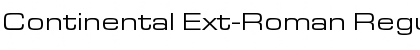 Download Continental Ext-Roman Font Download Continental Ext-Roman Font
