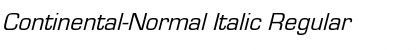 Download Continental-Normal Italic Font Download Continental-Normal Italic Font