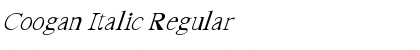 Download Coogan Italic Font Download Coogan Italic Font