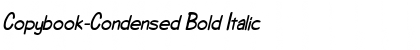 Download Copybook-Condensed Font Download Copybook-Condensed Font