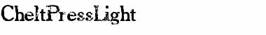 Download CheltPressLight Font Download CheltPressLight Font