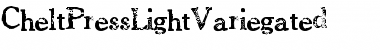 Download CheltPressLightVariegated Font Download CheltPressLightVariegated Font