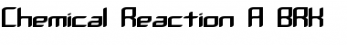 Download Chemical Reaction A (BRK) Font Download Chemical Reaction A (BRK) Font