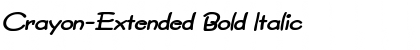 Download Crayon-Extended Font Download Crayon-Extended Font