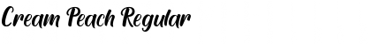 Download Cream Peach Font Download Cream Peach Font